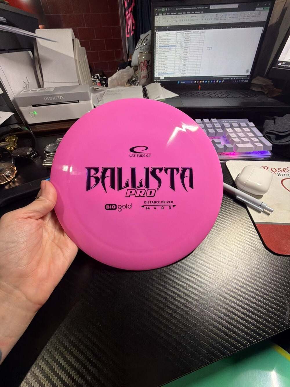 Latitude 64 BioGold Ballista Pro Distance Driver Disc Golf Disc